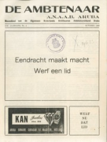 De Ambtenaar (October 1968), Algemene Nederlands Antilliaanse Ambtenarenbond - Aruba