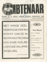 De Ambtenaar (Januari 1969), Algemene Nederlands Antilliaanse Ambtenarenbond - Aruba