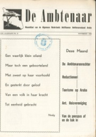 De Ambtenaar (November 1969), Algemene Nederlands Antilliaanse Ambtenarenbond - Aruba