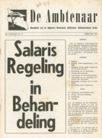 De Ambtenaar (Februari 1970), Algemene Nederlands Antilliaanse Ambtenarenbond - Aruba
