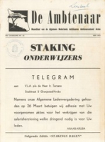 De Ambtenaar (Mei 1970), Algemene Nederlands Antilliaanse Ambtenarenbond - Aruba