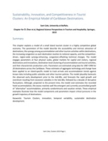 Sustainability, Innovation, and Competitiveness in Tourist Clusters: An Empirical Model of Caribbean Destinations, Cole, Sam