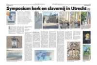 Symposium Kerk en Slavernij in Utrecht