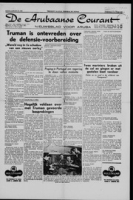 De Arubaanse Courant (9 Januari 1952), Aruba Drukkerij