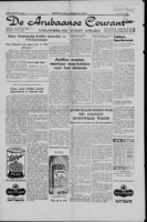 De Arubaanse Courant (11 Januari 1952), Aruba Drukkerij