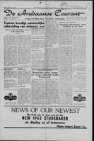 De Arubaanse Courant (21 Januari 1952), Aruba Drukkerij