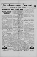 De Arubaanse Courant (23 Januari 1952), Aruba Drukkerij