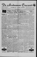 De Arubaanse Courant (14 Februari 1952), Aruba Drukkerij