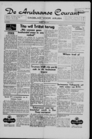 De Arubaanse Courant (1 April 1952), Aruba Drukkerij
