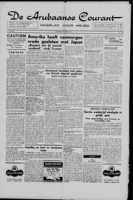 De Arubaanse Courant (28 April 1952), Aruba Drukkerij