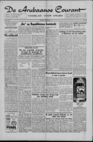 De Arubaanse Courant (12 Juli 1952), Aruba Drukkerij