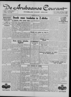 De Arubaanse Courant (10 November 1952), Aruba Drukkerij