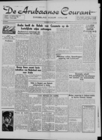 De Arubaanse Courant (13 November 1952), Aruba Drukkerij