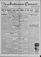 De Arubaanse Courant (15 November 1952), Aruba Drukkerij