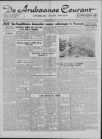 De Arubaanse Courant (1 December 1952), Aruba Drukkerij