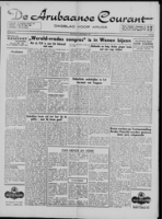 De Arubaanse Courant (15 December 1952), Aruba Drukkerij