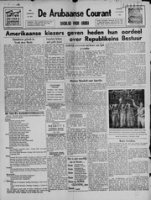 De Arubaanse Courant (2 November 1954), Aruba Drukkerij