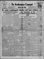 De Arubaanse Courant (9 November 1954), Aruba Drukkerij