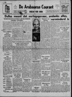 De Arubaanse Courant (10 November 1954), Aruba Drukkerij