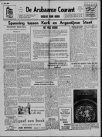 De Arubaanse Courant (12 November 1954), Aruba Drukkerij