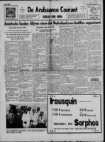 De Arubaanse Courant (13 November 1954), Aruba Drukkerij