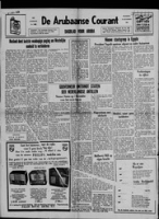 De Arubaanse Courant (15 November 1954), Aruba Drukkerij