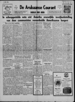 De Arubaanse Courant (27 November 1954), Aruba Drukkerij