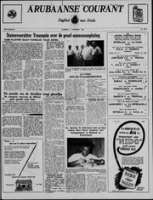 Arubaanse Courant (6 November 1955), Aruba Drukkerij