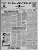 Arubaanse Courant (25 November 1955), Aruba Drukkerij