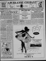 Arubaanse Courant (26 Oktober 1956), Aruba Drukkerij
