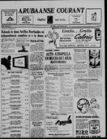 Arubaanse Courant (6 September 1958), Aruba Drukkerij