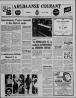 Arubaanse Courant (14 Januari 1961), Aruba Drukkerij