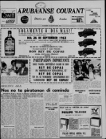 Arubaanse Courant (1 September 1963), Aruba Drukkerij