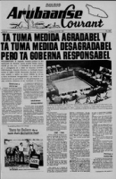 Arubaanse Courant (29 Juli 1967), Aruba Drukkerij
