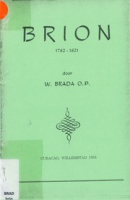 Brion, 1782-1821, Brada, W. (Willibrordus Menno), O.P.