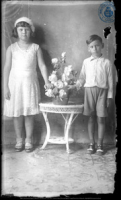 Maria Eusebia Wever y Lucio Rafael Wever (#001-114, Glasnegatief Chonay Boekhoudt, ca. 1938), Boekhoudt, Venancio Francisco (Chonay)