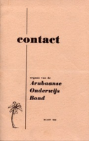 Contact (Maart 1968), Arubaanse Onderwijs Bond
