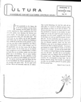 Cultura (December 1956) : Maandblad van het Cultureel Centrum Aruba, Cultureel Centrum Aruba