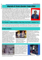 Biografia di Vicente Hyacinto Tromp (Chito), Departamento di Cultura Aruba