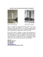 Historia di water torennan di San Nicolas y Oranjestad