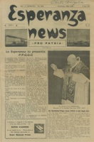 Esperanza News (6 Juni 1963)