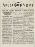 Aruba Esso News (October 10, 1941), Lago Oil and Transport Co. Ltd.