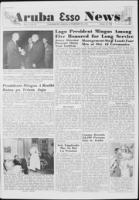 Aruba Esso News (October 22, 1960), Lago Oil and Transport Co. Ltd.
