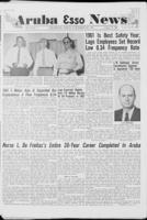 Aruba Esso News (January 27, 1962), Lago Oil and Transport Co. Ltd.