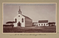 'R.C. Kerk van het dorpje Savoneta' (Koninklijke Verzamelingen, Den Haag, 'Album van de Nederlandse Antillen', FA-0714)
