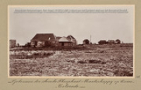 'Gebouwen der Aruba Phosphaat Maatschappij op Cierro Colorado' (Koninklijke Verzamelingen, Den Haag, 'Album van de Nederlandse Antillen', FA-0714)