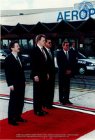 Bezoek Kroonprins Willem-Alexander Maart 1996 + Viering 18 maart 1996 - Beeldcollectie Gabinete Henny Eman II, no. 0538