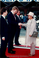 Bezoek Kroonprins Willem-Alexander Maart 1996 + Viering 18 maart 1996 - Beeldcollectie Gabinete Henny Eman II, no. 0554