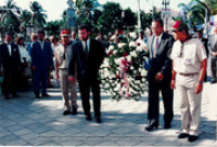 Bezoek Kroonprins Willem-Alexander Maart 1996 + Viering 18 maart 1996 - Beeldcollectie Gabinete Henny Eman II, no. 0568