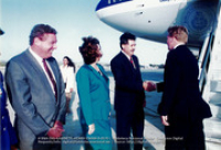 Bezoek Kroonprins Willem-Alexander Maart 1996 + Viering 18 maart 1996 - Beeldcollectie Gabinete Henny Eman II, no. 0570